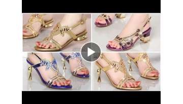 2021 PARTY WEAR BRIDAL FOOTWEAR TOP DIFFERENT STYLE SANDALS DESIGN VERY MOST POPULAR COLLECTION